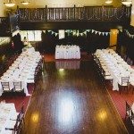Melbourne Wedding Reception Venue table long dance floor rustic wattle park chalet