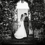 Wattle Park Chalet Claire Chris Wedding Garden Arches Melbourne Wedding Reception Venue