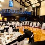 wattle park chalet wedding reception venue stephanie dance floor chair covers black sashes 2